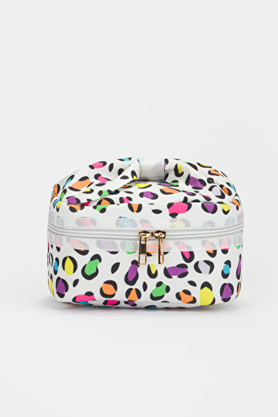 Lui Baby Medium Size Ribbon Makeup Bag Cosmetic Organizer Travel Bag