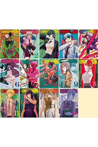 Gerekli Şeyler Yayıncılık Chainsaw Man Türkçe Manga Seti