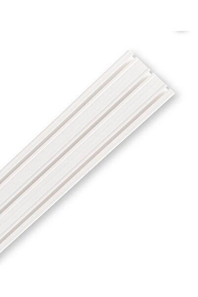 FIRAT 3'lü 3 Raylı Perde Rayı Korniş 4 Metre