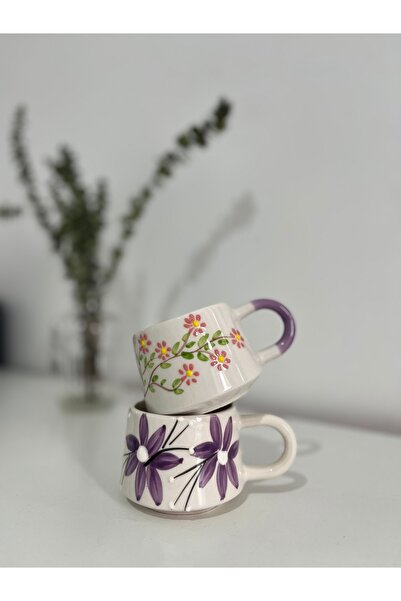 ema Ceramic Coffee Cup Mug 150 ml (2Pcs)