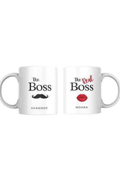 GENERAL Boss & Real Boss Personalised Mug