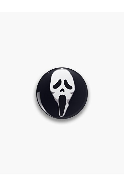 fırsatlar diyarı Çığlık - Scream Ghostface Buton Rozet