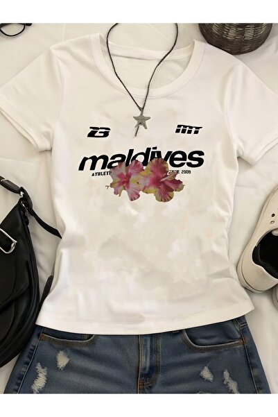 Toum Kemer Boy Maldives Summer Crop Blouse