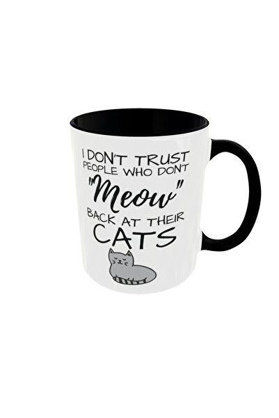OEM Personalized cat meow mug, 350ml – the ideal gift for any occasion