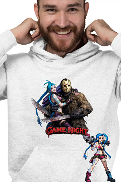 OEM Ανδρικό Φούτερ Jinx Jason Voorhees Arcane Runeterra