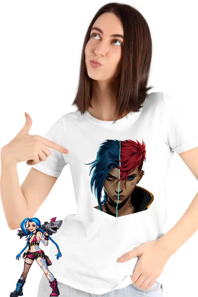 OEM Arcane Jinx Vi Runeterra Women's T-Shirt