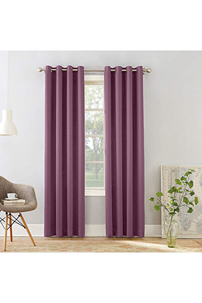 Amelia Home Blackout curtain with rings, Juliette, density 230 g/m2, 140x270 ...