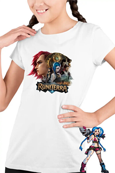 OEM Ρουνετέρρα Τζινξ Βι Αρκέιν Παιδικό Κοριτσίστικο Μπλουζάκι