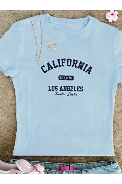 Toum Kemer Boy California Est 1776 Crop Blouse