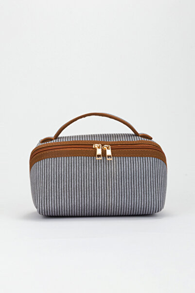 Lui Baby Medium Size Makeup and Organizer Bag with Stylish Textured Fabric an...