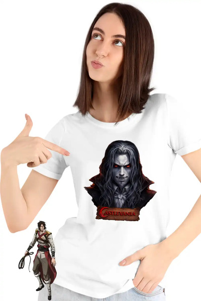 OEM Women's T-Shirt Castlevania Dracula Gothic Horror