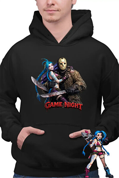 OEM Men's Hoodie Jinx Jason Voorhees Arcane Runeterra