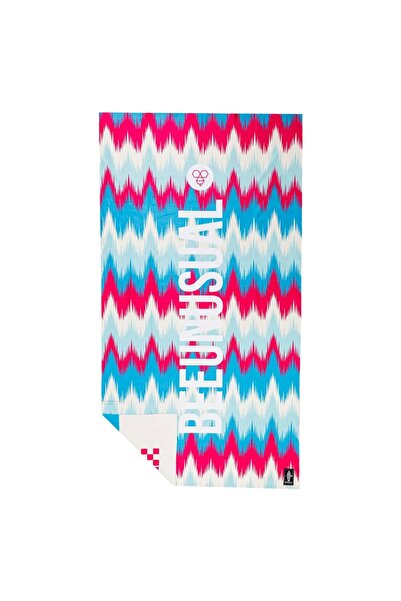 BEE UNUSUAL Πετσέτα Θαλάσσης  "Κύματα Χρωμάτων " 100Χ180 Πολύχρωμη