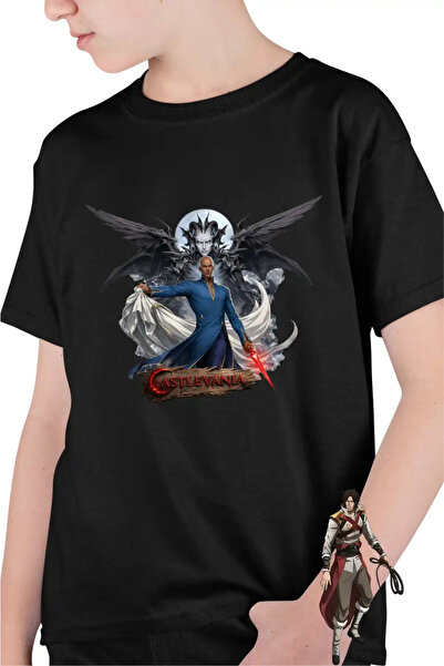 OEM Παιδικό Αγορίστικο Μπλουζάκι Castlevania Isaac Dracula Demon