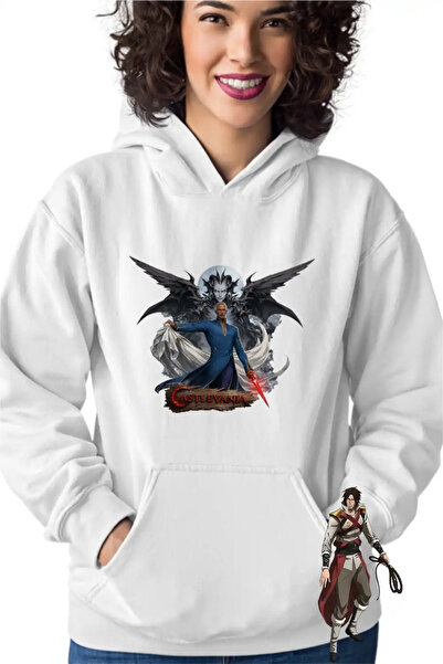 OEM Γυναικείο Φούτερ με κουκούλα Κάστλεβανια Άιζακ Δράκουλα Δαίμονας