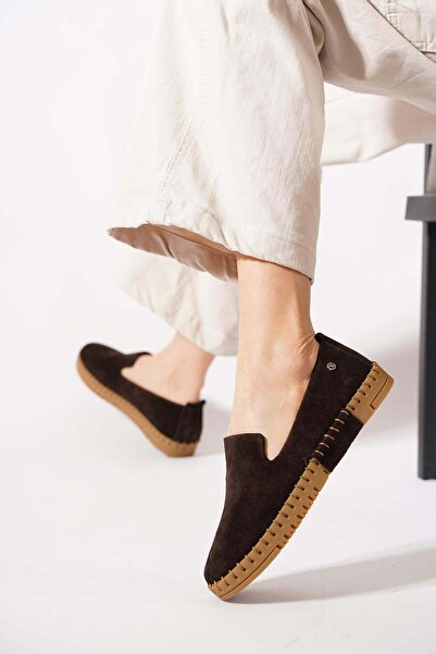 Moda Pie Pantofi de damă din piele naturală Retes cu inserții laterale, piele...