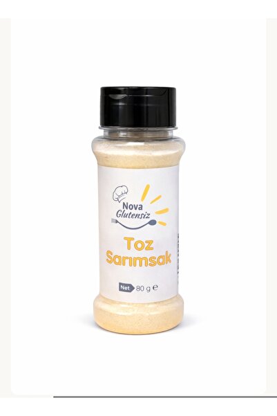 Glutensiz Toz Sarımsak 80 g – Doğal, Katkısız, Yoğun Aromalı Sarımsak Tozu