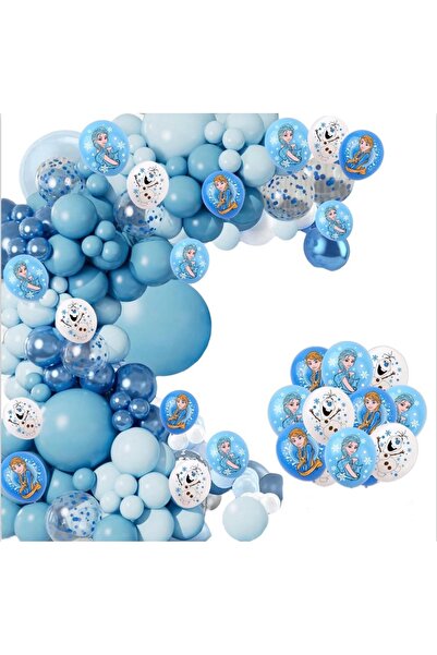 ANTADESIM Set arcada baloane decorative Frozen din 179 piese
