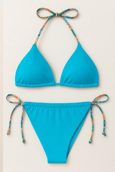 Pierre Cardin Summer New Season Detailed Triangle Bikini 246103