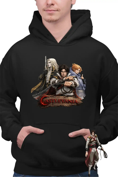 OEM Ανδρικό Φούτερ Castlevania Φαντασίας Κυνηγοί Βαμπίρ