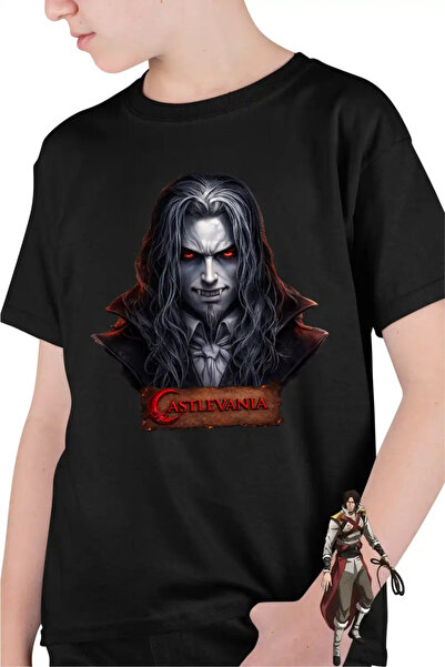 OEM Tricou Copii Baieti Castlevania Dracula Gothic Horror