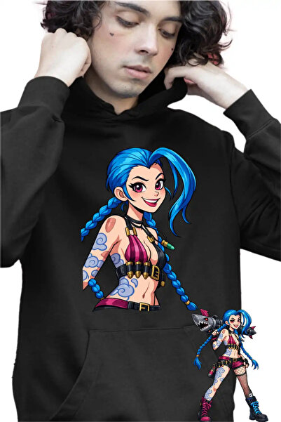 OEM Hanorac Copii Baieti Jinx Arcane Runeterra