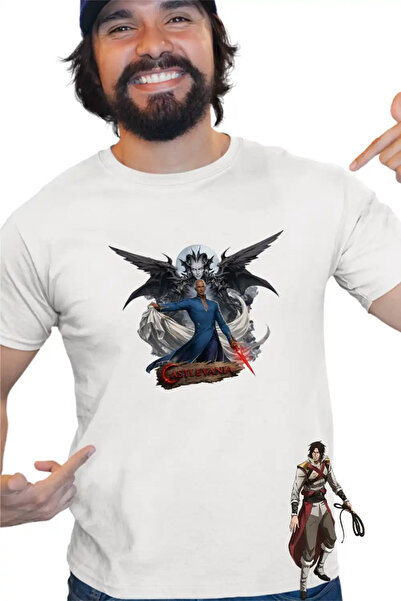 OEM Men's T-Shirt Castlevania Isaac Dracula Demon