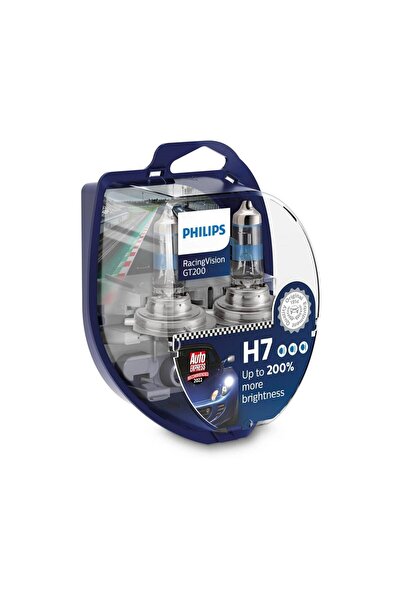 Philips SET 2 BECURI FAR H7 55W 12V RACING VISION GT200