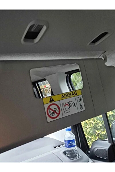 estölye Araç Güneşlik Aynası 15x7,5cm