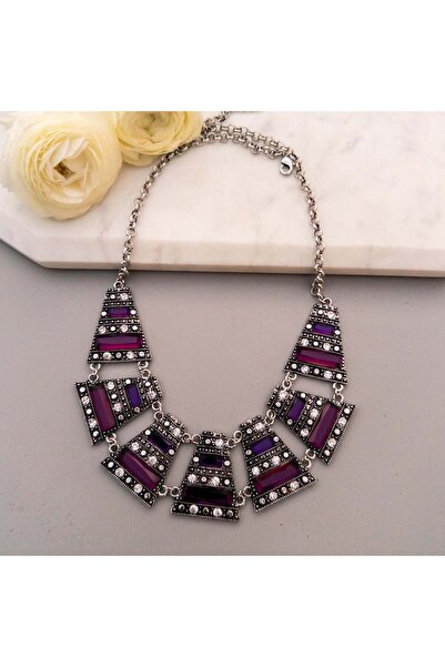 MOONGLOW ACCESSORIES Purple Necklace