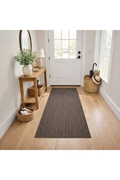 victiny Brown Runner Carpet 150 x 60 cm