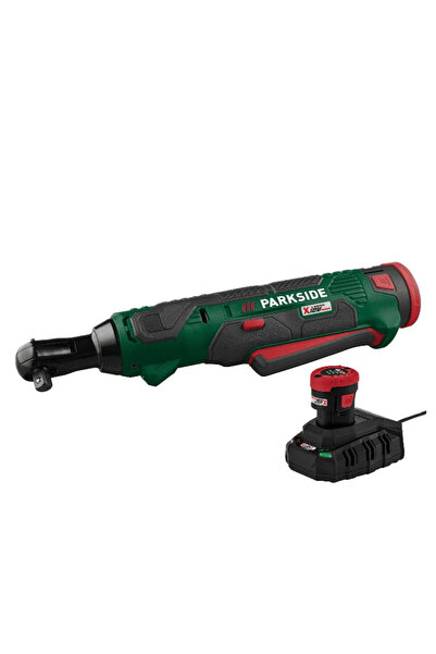 PARKSIDE Cheie cu clichet fara fir PARKSIDE® PAR 12 B, 3/8, 54nm, LED, Cu acu...