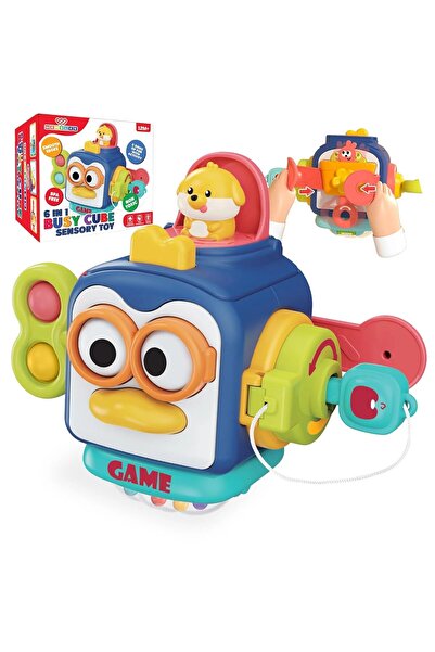 sallma Jucarie pentru bebelusi in forma de pinguin, dentitie, 12 luni+