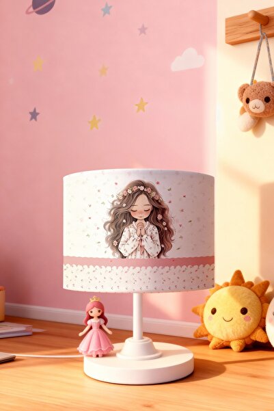 EVPANYA Masum Melek Patterned Children's Room Lampshade