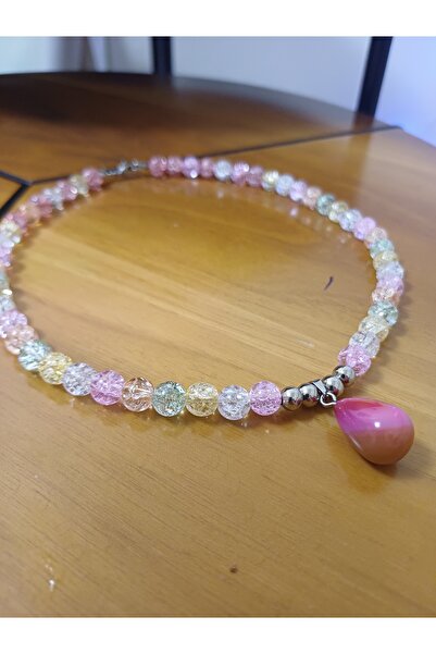 Shine Elagance Natural Stone Colored Agate Closures in the Nacree Shell Steel...