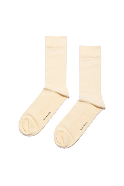 Paul Kenzie جوارب سوكيت - لون أصفر زبدي