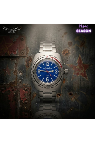 ESKİ YENİ ANTİK Vostok Amphibia Automatic Watch New Season – 200m Water Resis...
