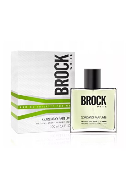 GORDANO PARFUMS Brock White Eau de Toilette for Men, 100 ml