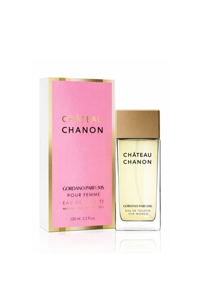 GORDANO PARFUMS CHÂTEAU CHANON Eau de Toilette for Women, 100 ml