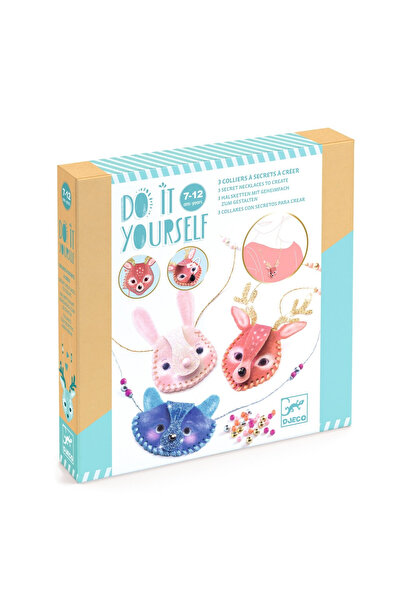 djeco Joc creativ DIY Coliere secrete,