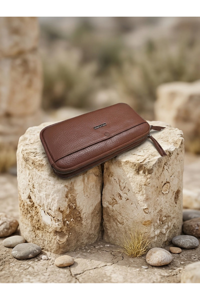 PASSTELL 100% Genuine Leather Women's Handbag and Wallet Phone Holder