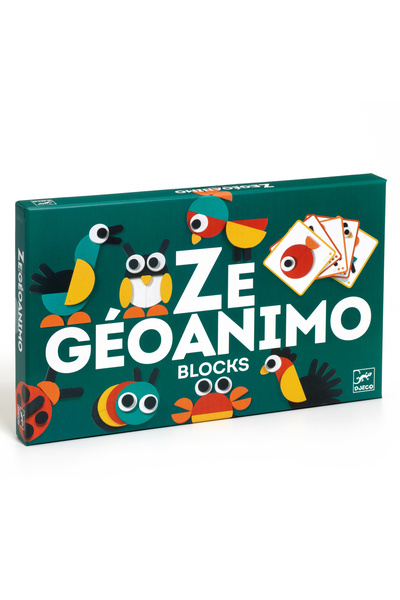djeco Εκπαιδευτικό παιχνίδι Ζε Γκεοανίμο