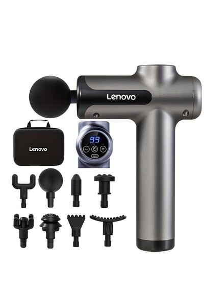 LENOVO Συσκευή Μασάζ, Βαθύ Μασάζ, 10 Κεφαλές, Αθόρυβο, USB, Ιδανικό για Μυϊκή...