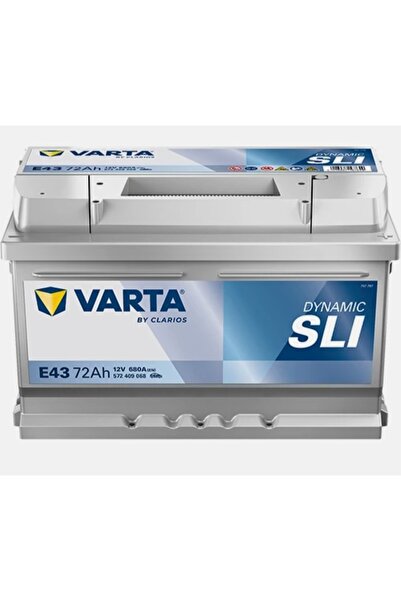 Varta 72 AMPER 12 VOLT E43 AKÜ ALÇAKTİP 2026 SON ÜRETİM ESKİ İADESİ YOK