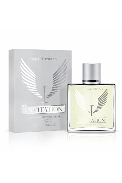 GORDANO PARFUMS INVITATION Eau de Toilette for Men, 100 ml