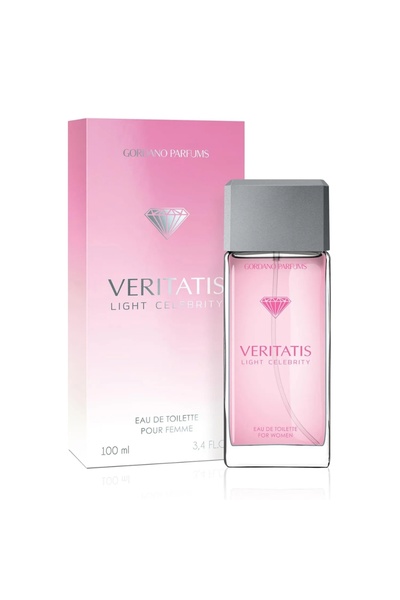 GORDANO PARFUMS VERITATIS LIGHT CRYSTAL Eau de Toilette for Women, 100 ml