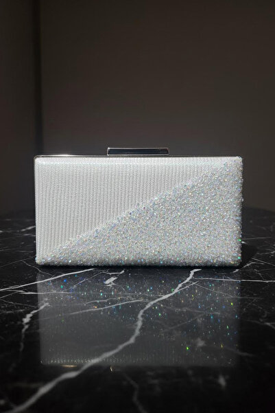 LAREON Mlu8003 Vertical Sparkling Evening Bag with Battery Detail - Wedding, ...