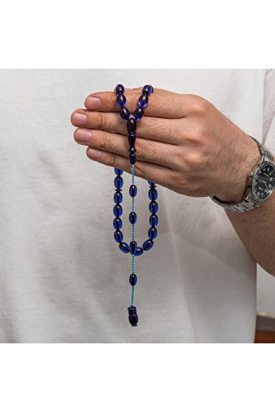 Inure Jewelry Πρεσαριστές κεχριμπαρένιες χάντρες προσευχής