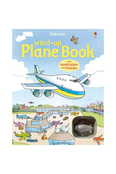 Usborne Wind-Up Plane – Interactive Book with Airplane