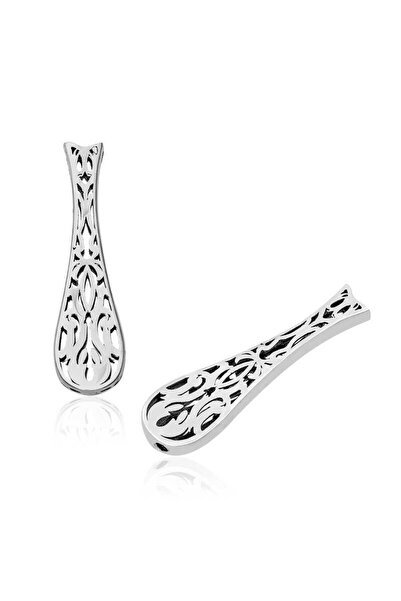 Inure Jewelry Imame Tesbih cu model de lalele argintii